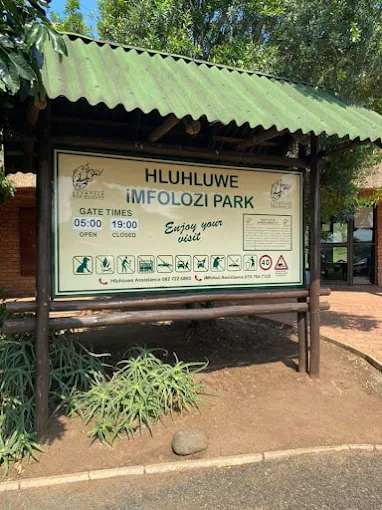 Hluhluwe Umfolozi Park entrance